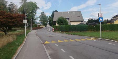 Gradnikova cesta v Radovljici